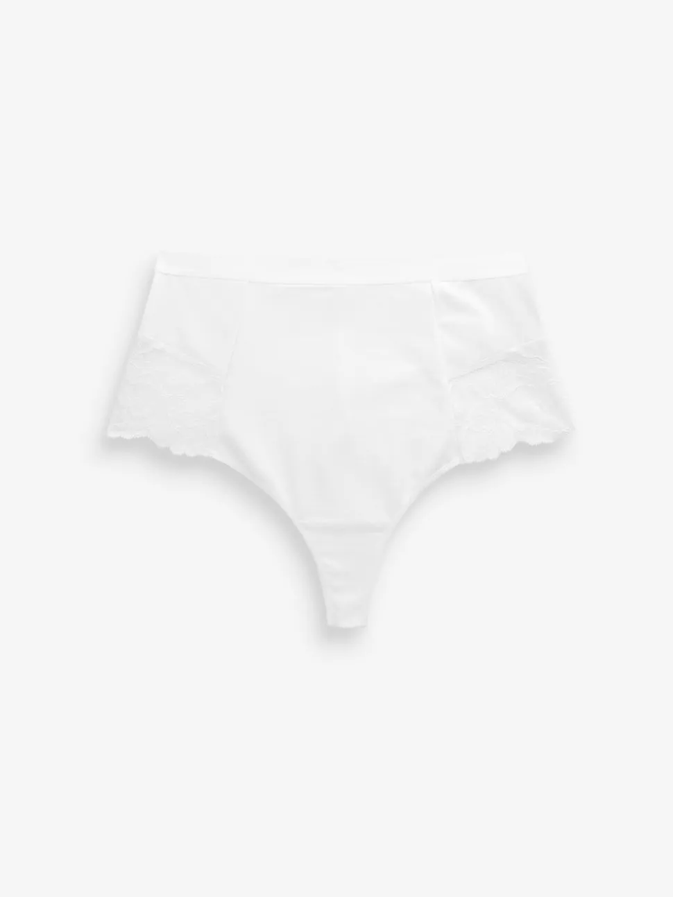 Noir/Blanc - Lot de Slips galbants gainants en coton 2