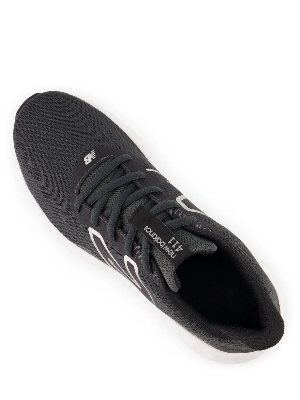 Noir/Blanc - New Balance Womens 411 Trainers