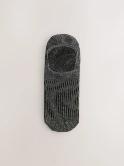 Noir/Blanc - Paquet de chaussettes invisibles 4