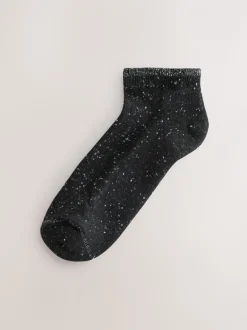 Noir/Blanc - Paquet de chaussettes à semelles coussinées de Neppy 4