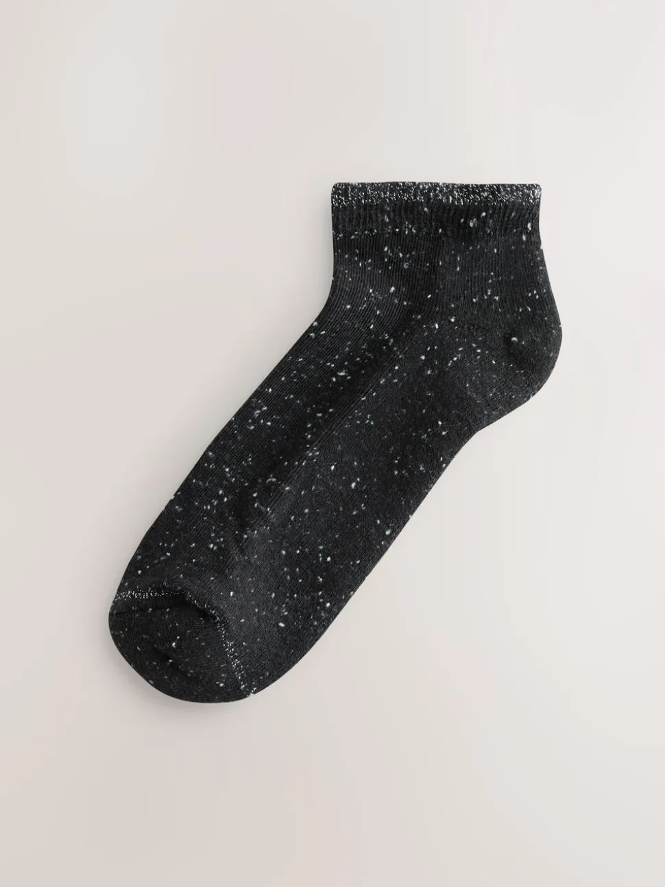 Noir/Blanc - Paquet de chaussettes à semelles coussinées de Neppy 4