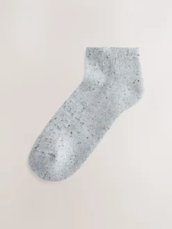 Noir/Blanc - Paquet de chaussettes à semelles coussinées de Neppy 4