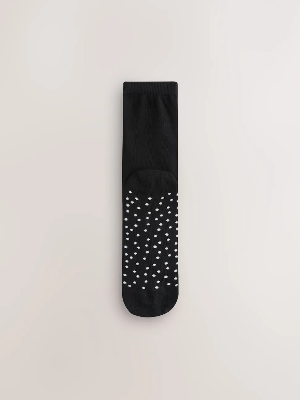 Noir/blanc à pois/rayures - Semelle intérieure Ankle Socks 4 Pack