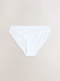 Noir/Blanc/Nu - Culotte en microfibre 10 Pack