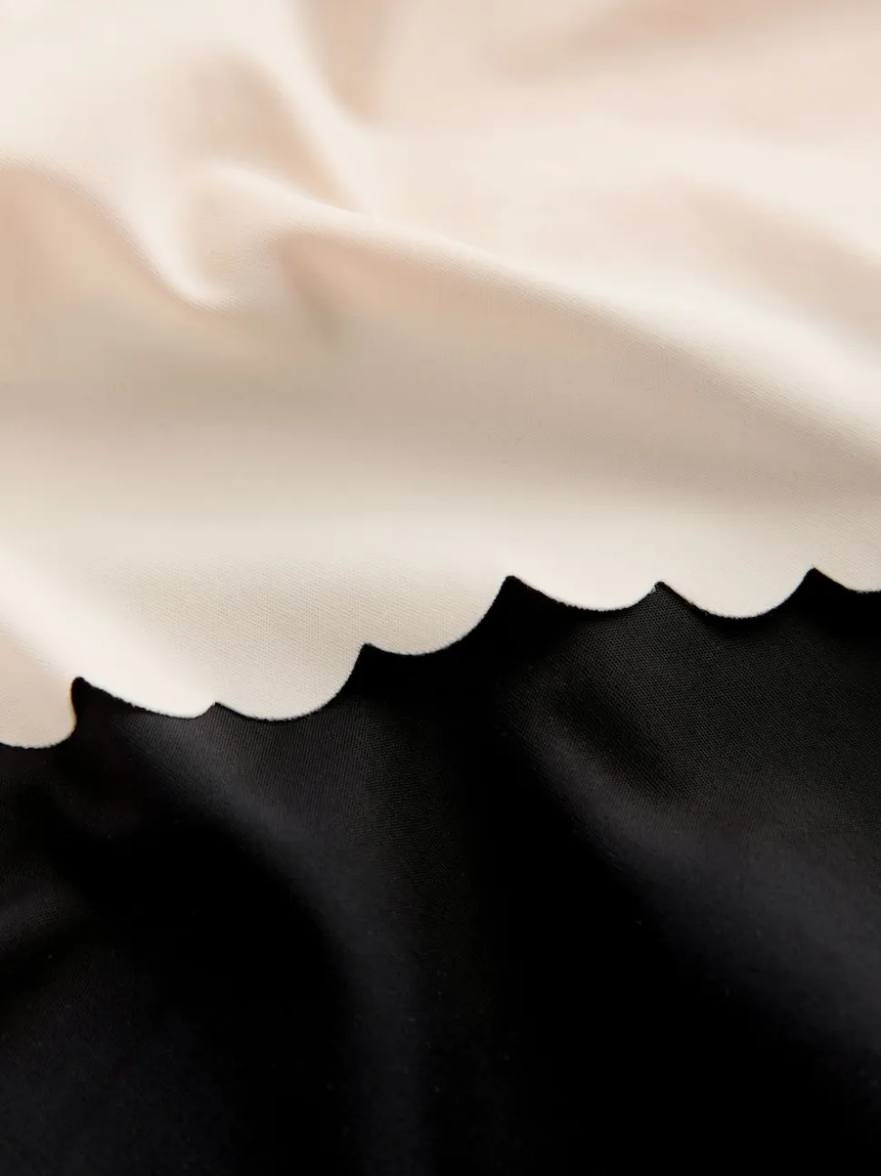 Noir/Blanc/Nu - Lot 3 culottes festonnées invisibles