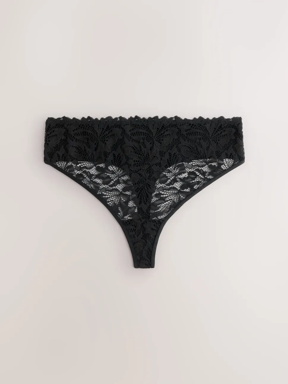 Noir/Blanc/Nu - Lot de 3 culottes NVPL en dentelle sur le devant