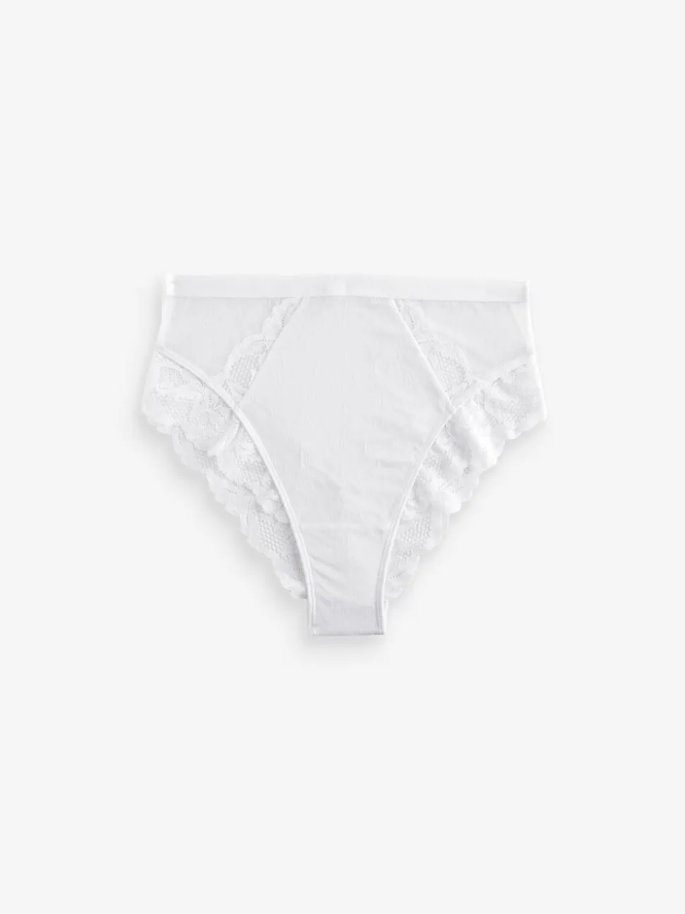 Noir/Blanc/Nu - Lot de 3 culottes bordées de dentelle