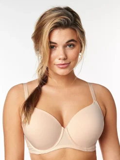 Noir/Blanc/Pastel Rose Nude - Lot de soutiens-gorge DD en coton Blend Ultimate Comfort 3