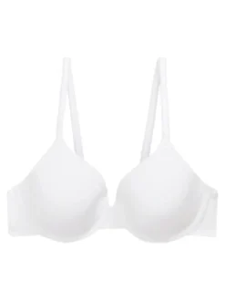 Noir/Blanc/Pastel Rose Nude - Lot de 3 soutiens-gorge en mélange de coton Ultimate Comfort