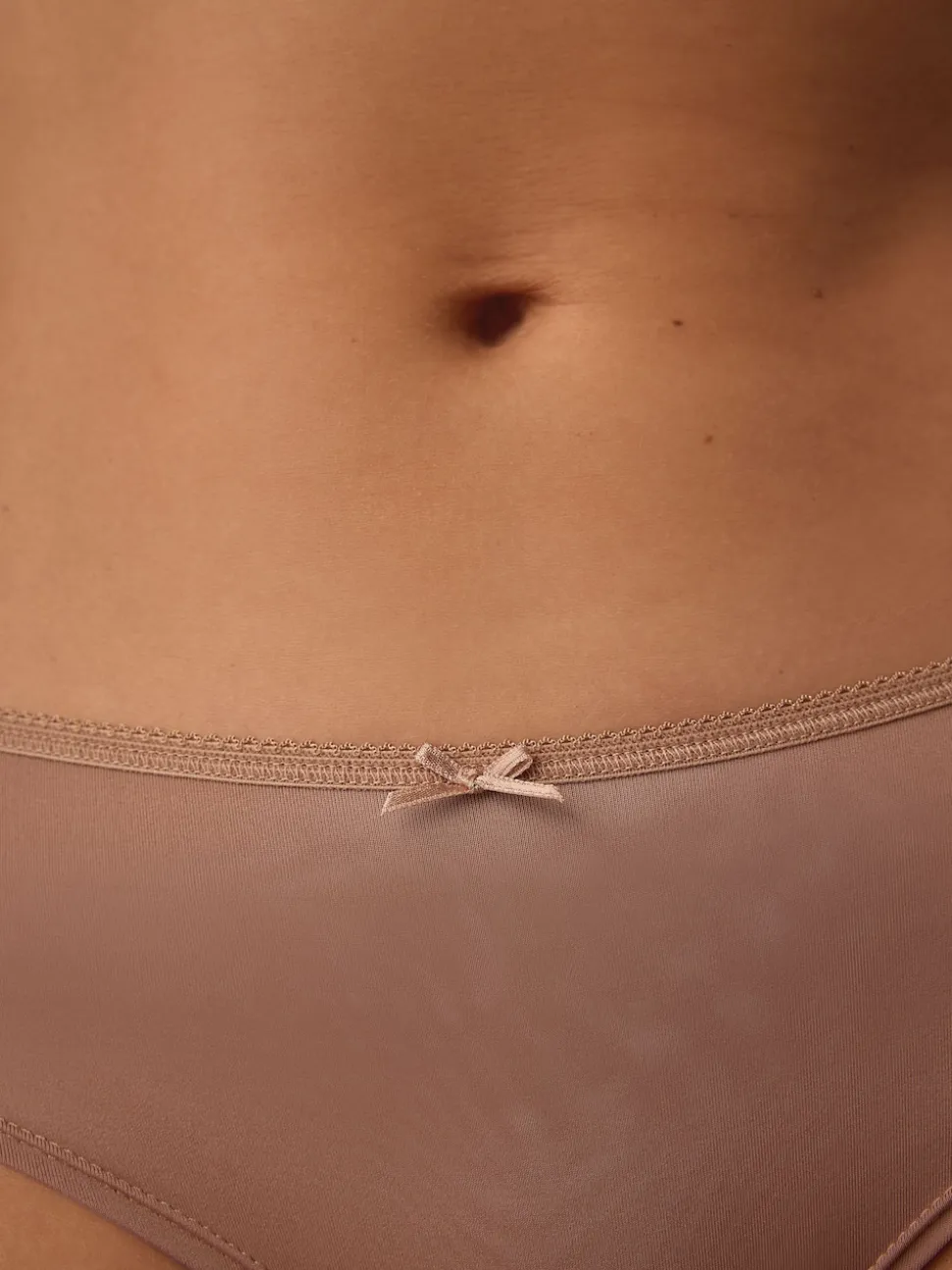 Noir/Blanc/Ppraline Nude - Culotte en microfibre 7 Pack