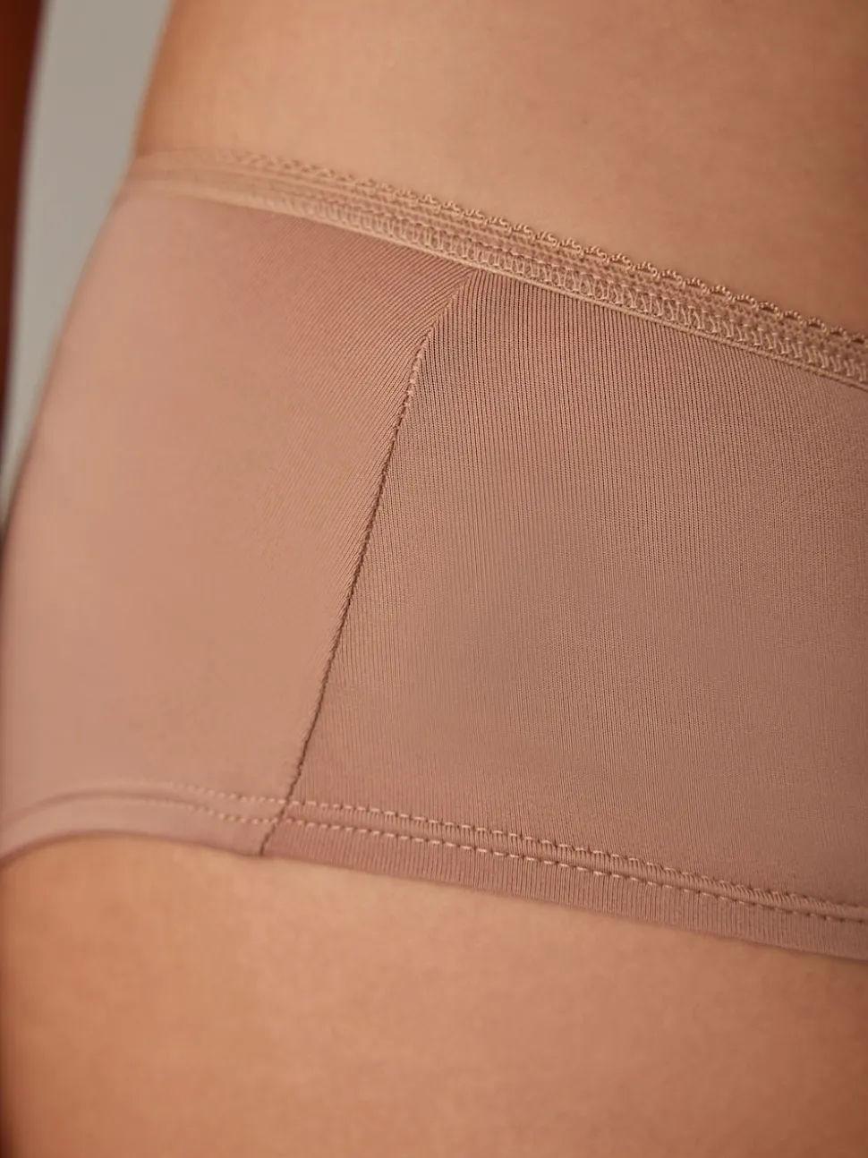 Noir/Blanc/Ppraline Nude - Culotte en microfibre 7 Pack