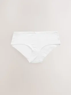 Noir/Blanc/Ppraline Nude - Culotte en microfibre 7 Pack