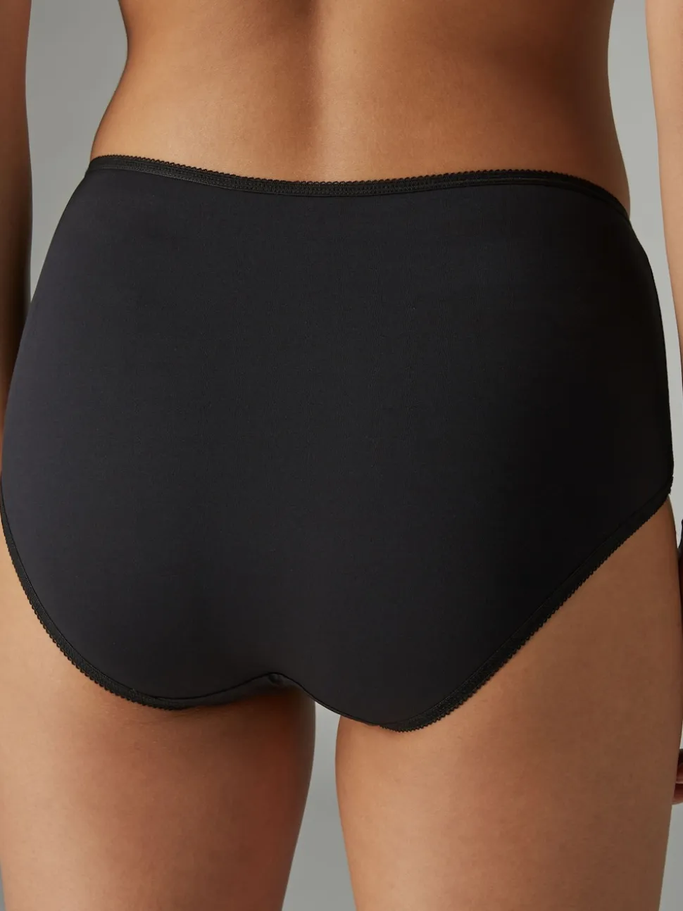 Noir/Blanc/Ppraline Nude - Culotte en microfibre 7 Pack