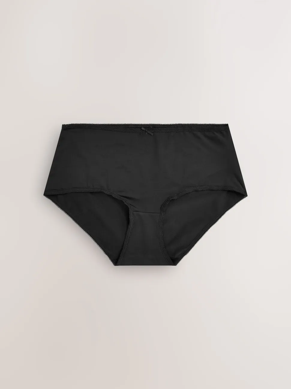 Noir/Blanc/Ppraline Nude - Culotte en microfibre 7 Pack