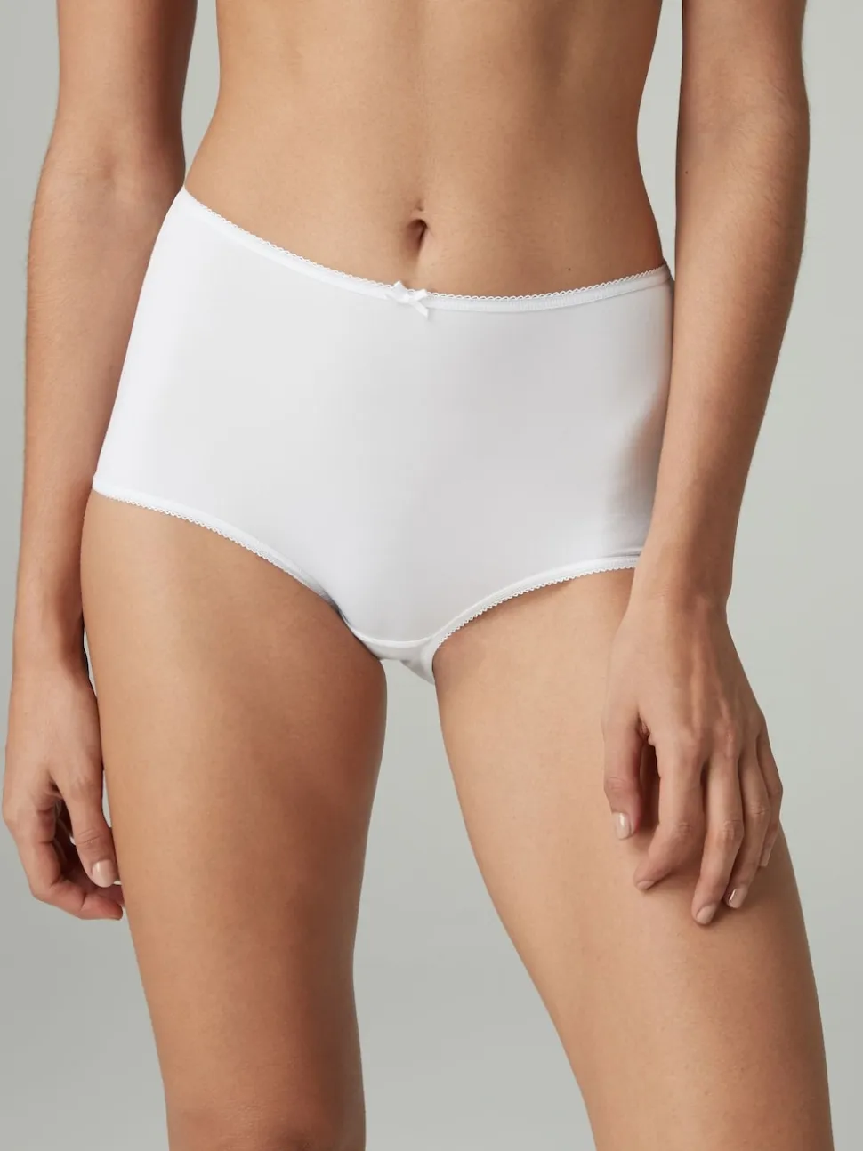 Noir/Blanc/Ppraline Nude - Culotte en microfibre 5 Pack