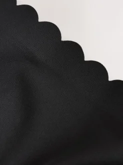 Noir/Blanc/Ppraline Nude - Lot 7 culottes festonnées invisibles