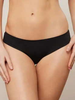 Noir/Blanc/Ppraline Nude - Lot 3 culottes invisibles et confortables