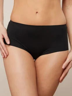 Noir/Blanc/Ppraline Nude - Lot 3 culottes invisibles et confortables