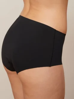 Noir/Blanc/Ppraline Nude - Lot 3 culottes invisibles et confortables