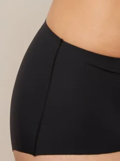 Noir/Blanc/Ppraline Nude - Lot 3 culottes invisibles et confortables