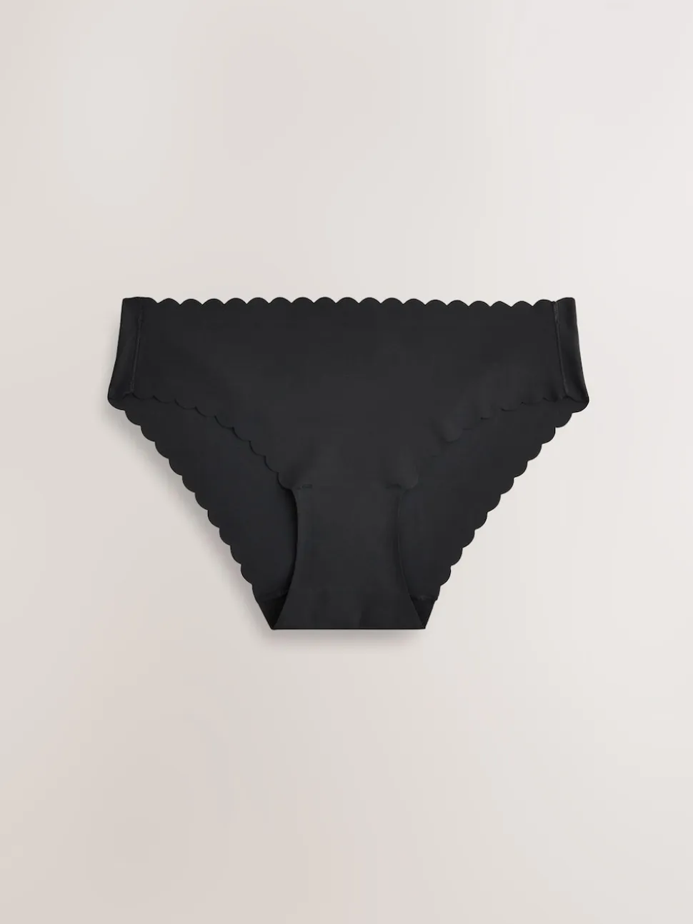 Noir/Blanc/Ppraline Nude - Lot 7 culottes festonnées invisibles