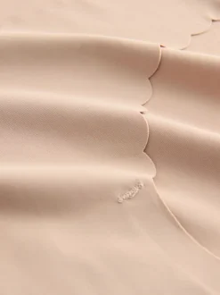 Noir/Blanc/Ppraline Nude - Lot 7 culottes festonnées invisibles