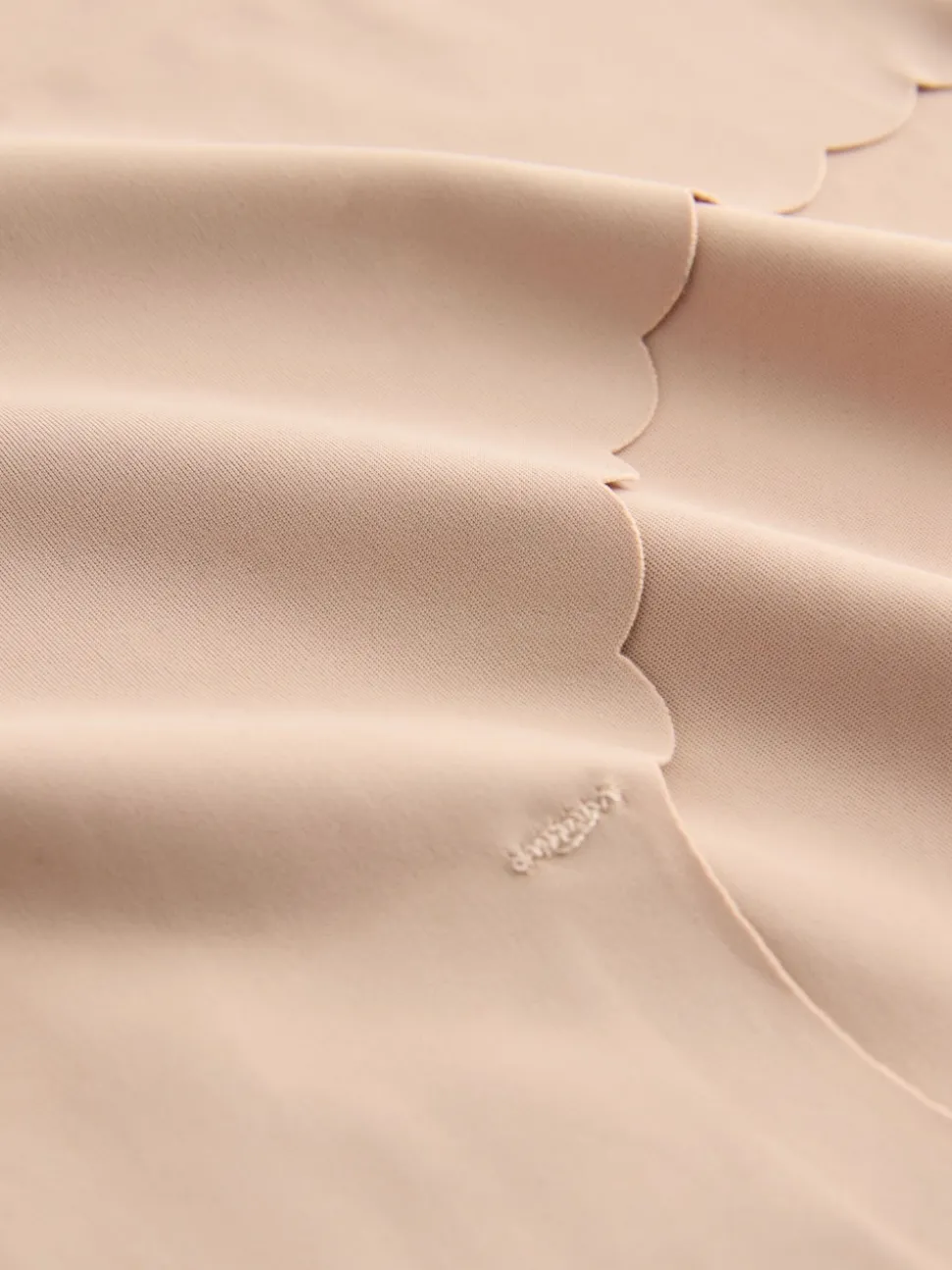 Noir/Blanc/Ppraline Nude - Lot 7 culottes festonnées invisibles