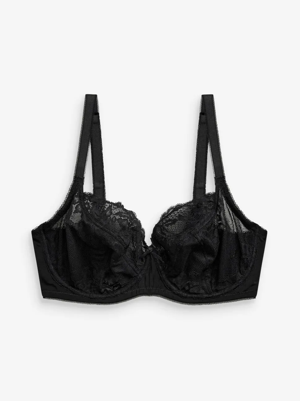 Noir/Blanc/Ppraline Nude - Soutien-gorge en dentelle DD+ 3 Pack
