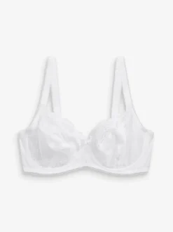Noir/Blanc/Ppraline Nude - Soutien-gorge en dentelle DD+ 3 Pack