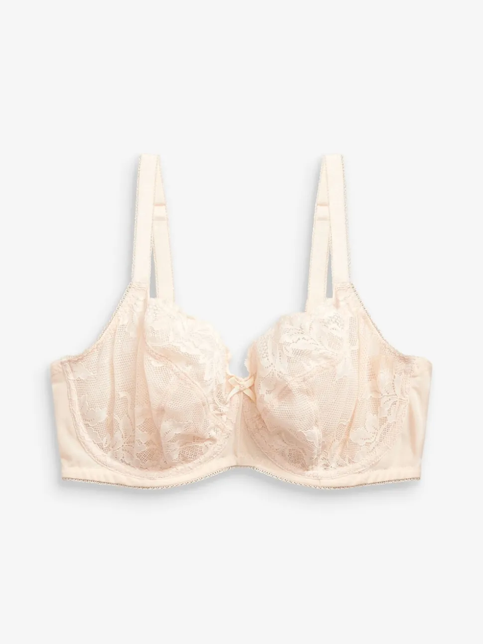 Noir/Blanc/Ppraline Nude - Soutien-gorge en dentelle DD+ 3 Pack