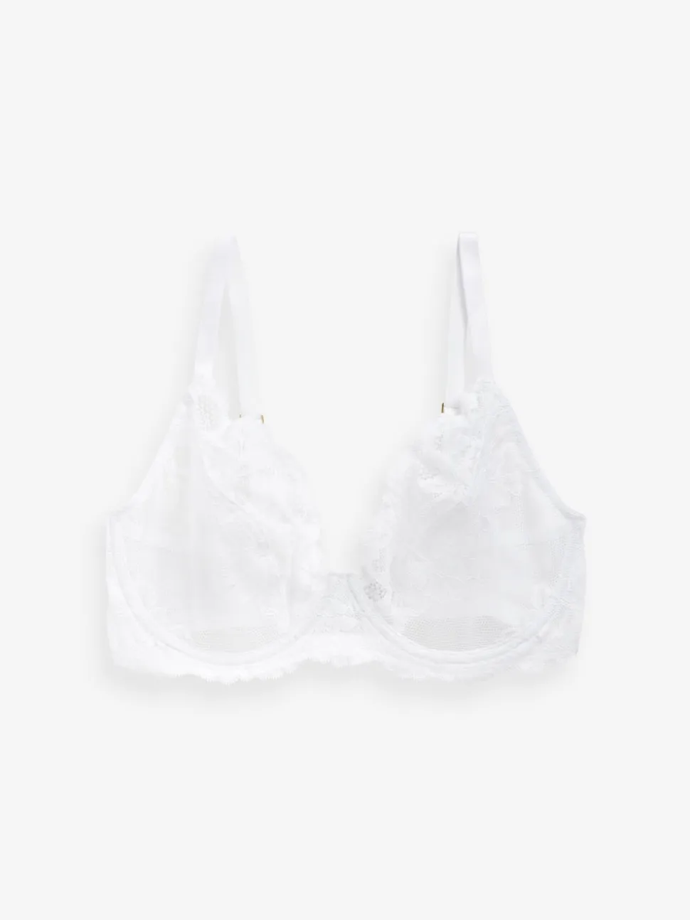 Noir/Blanc/Ppraline Nude - Soutien-gorge en dentelle DD+ 3 Pack
