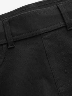 Noir/Bleu - Jersey pleine longueur Denim Leggings 2 Lot
