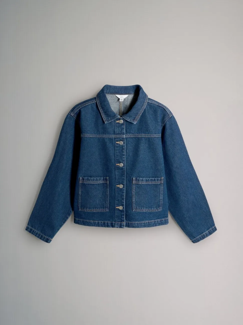 Noir/bleu foncé - The Set 2 Lot de vestes-chemises Denim