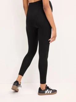 Noir/bleu marine - Leggings de maternité essentiels 2 Pack