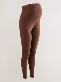 Noir/bleu marine Bleu/Marron - Lot de 3 leggings de maternité
