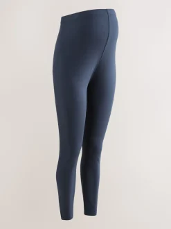 Noir/bleu marine Bleu/Marron - Lot de 3 leggings de maternité