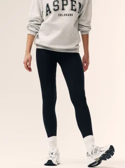 Noir/Brun - Lot de 2 leggings intégraux