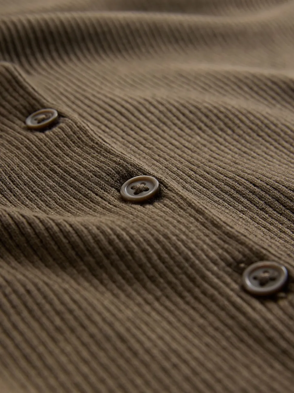 Noir/Brun - The Set lot de 2 cardigans en maille côtelée