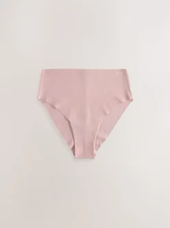Noir/crème/rose - Lot de 7 culottes en coton Mélange sans VPL