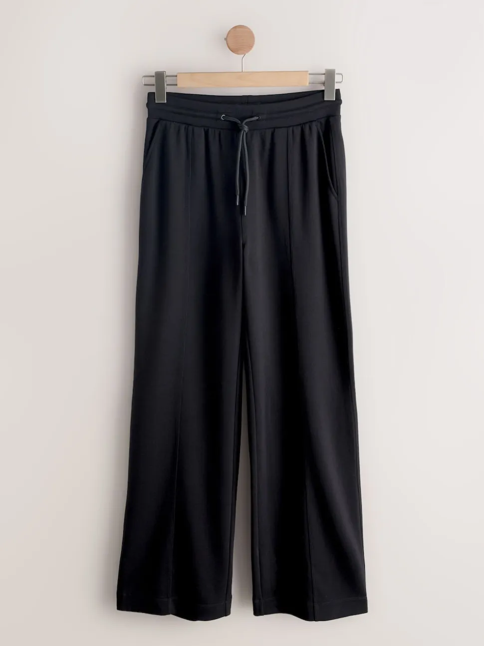 Noir/Gris - Joggings jambe large en jersey 2 Pack