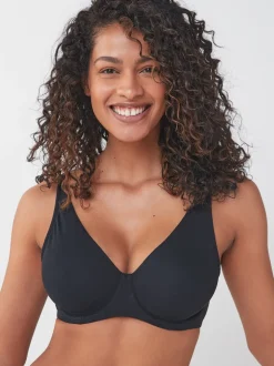 Noir/Gris chiné/Blanc - Lot de soutiens-gorge DD en coton Blend Ultimate Comfort 3