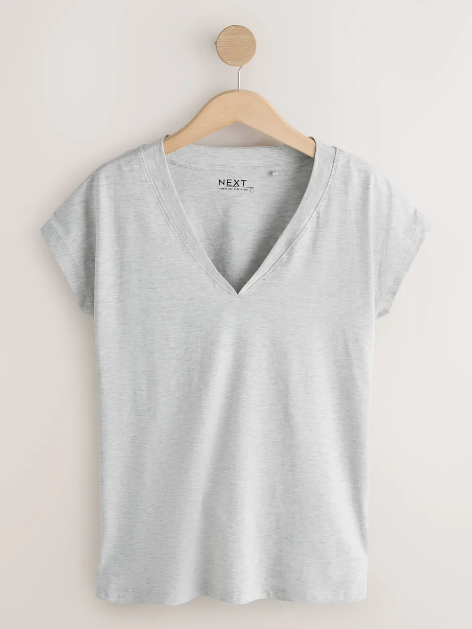 Noir/gris/rose - Lot de 7 T-shirts à mancherons
