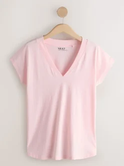 Noir/gris/rose - Lot de 7 T-shirts à mancherons