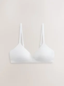 Noir/Noir/Blanc/Praline Nude - Lot de 4 soutiens-gorge en coton