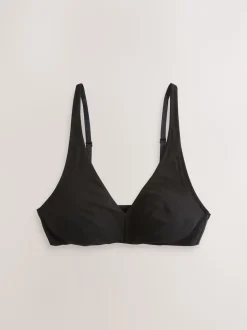 Noir/Noir/Blanc/Praline Nude - Lot de 4 soutiens-gorge en coton