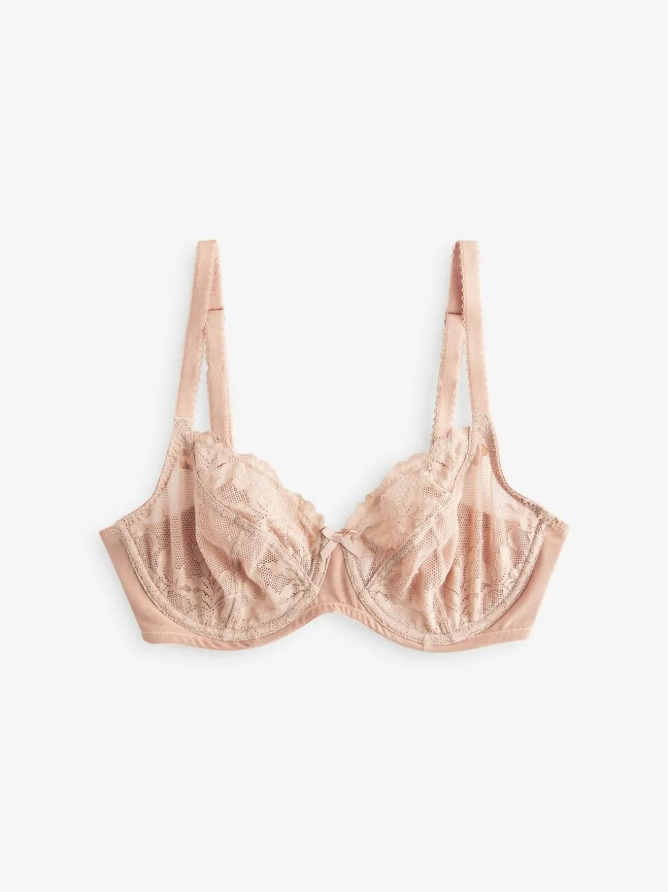 Noir/Praline Nude - Soutien-gorge en dentelle DD+ 2 Pack