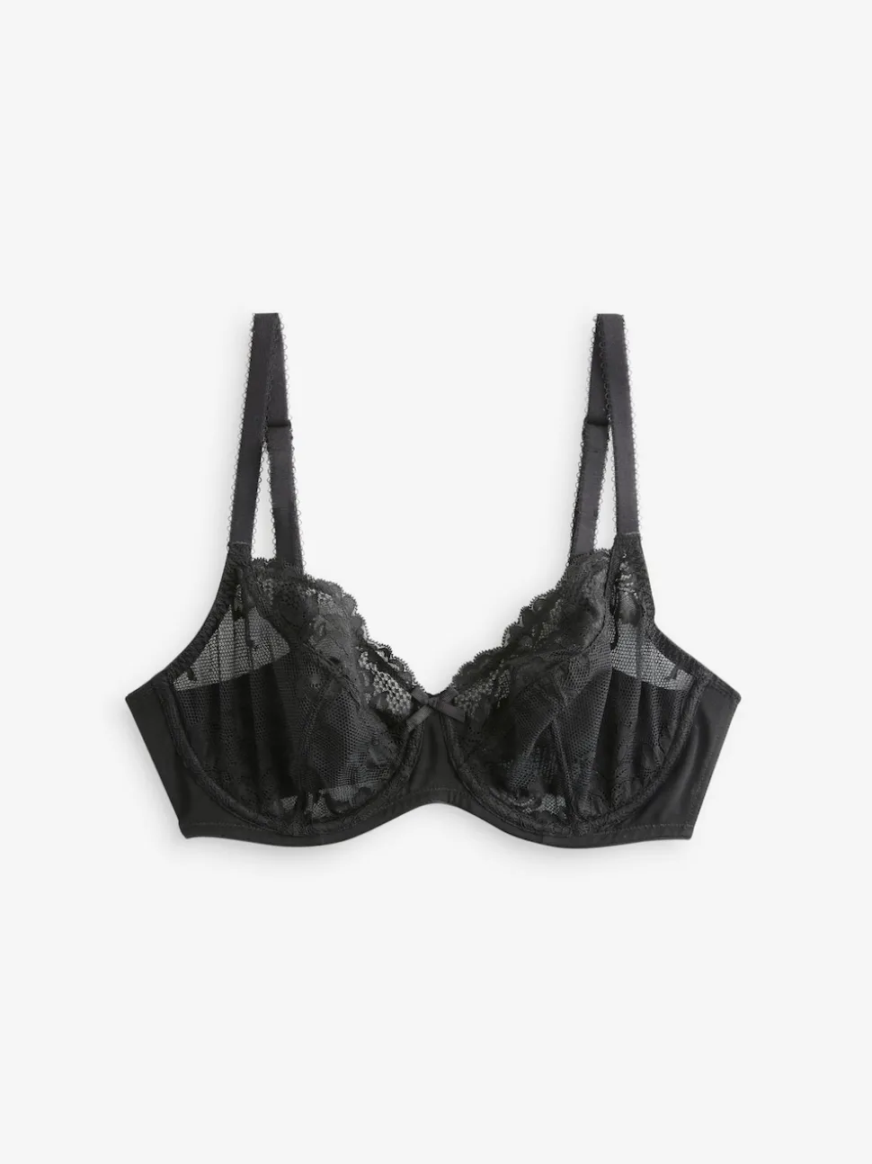 Noir/Praline Nude - Soutien-gorge en dentelle DD+ 2 Pack