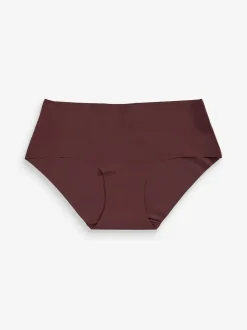 Noir/praline nude/chocolat nude - Lot 3 culottes invisibles et confortables