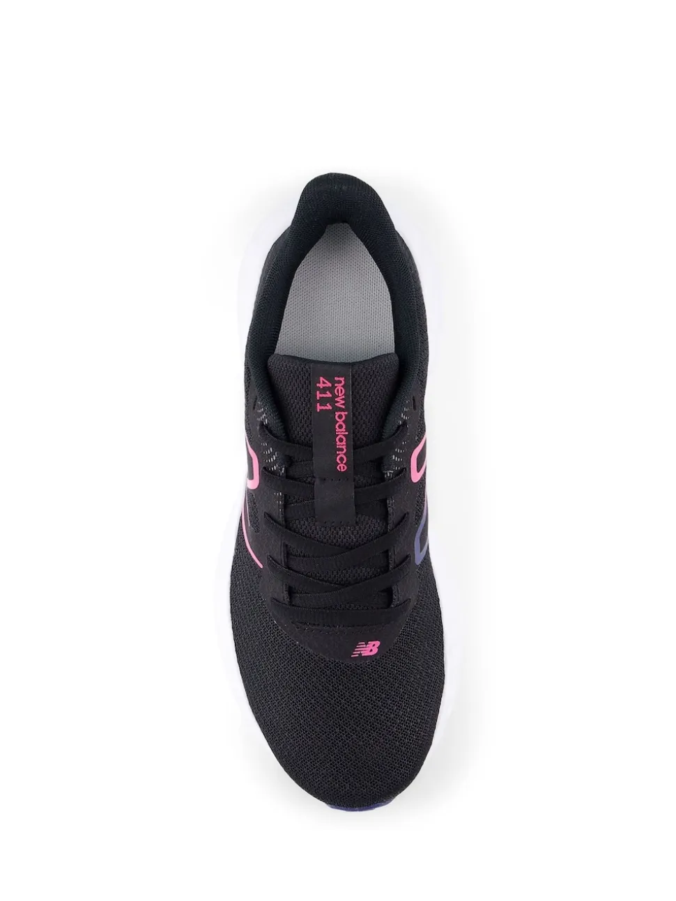 Noir/Rose - New Balance Womens 411 Trainers
