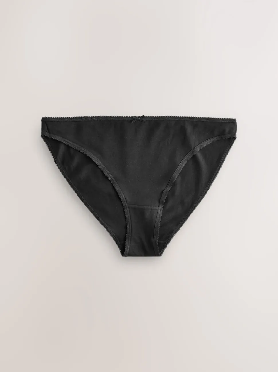 Noir/Rose pâle Nude/Blanc - Culotte en coton riche 5 Pack